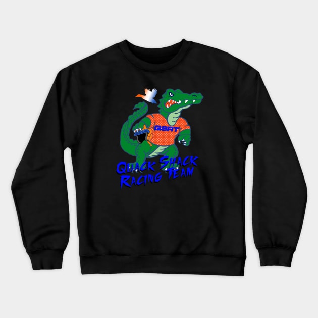 Quack Shack Racing Team Crewneck Sweatshirt by MoonClone